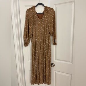 CJLA Joanna dress brown floral